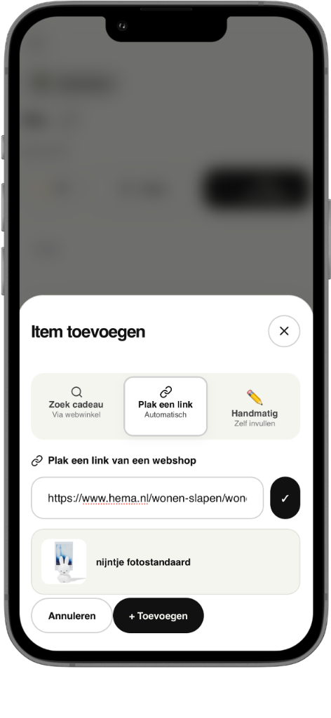 Magische Link-lezer: product automatisch importeren van webshop